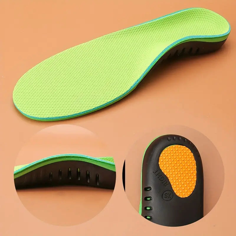 Best Orthotic Insole Arch Support X/O Leg Flat Foot Health Shoe Sole Pad insoles for Shoes insert padded Orthopedic insoles