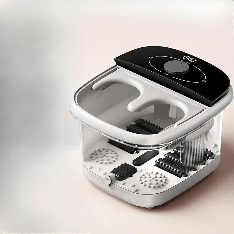 Electric Foot Bath Tub with Automatic Heating Constant Temperature Foot Soaker with Electric Massage for Home Use