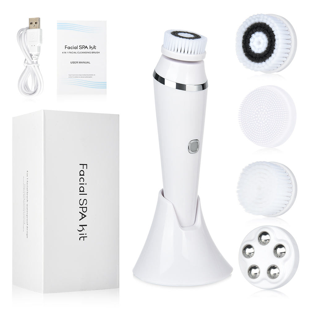 CleanSonic Pro: 4-Head Facial Kit