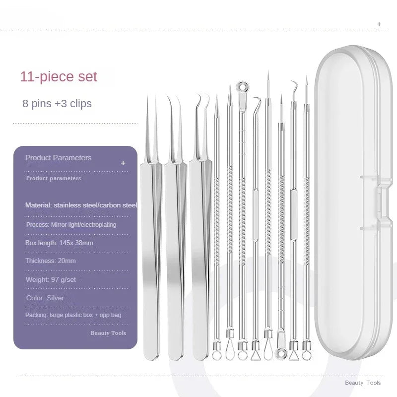 11pc Acne Removal Tool Set