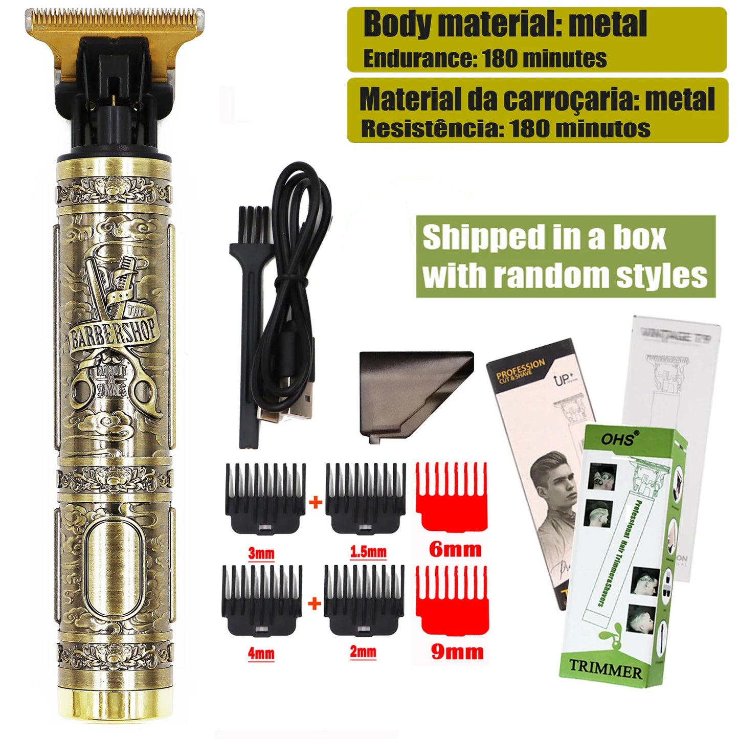 T9 Dragon: Cordless Hair Clipper