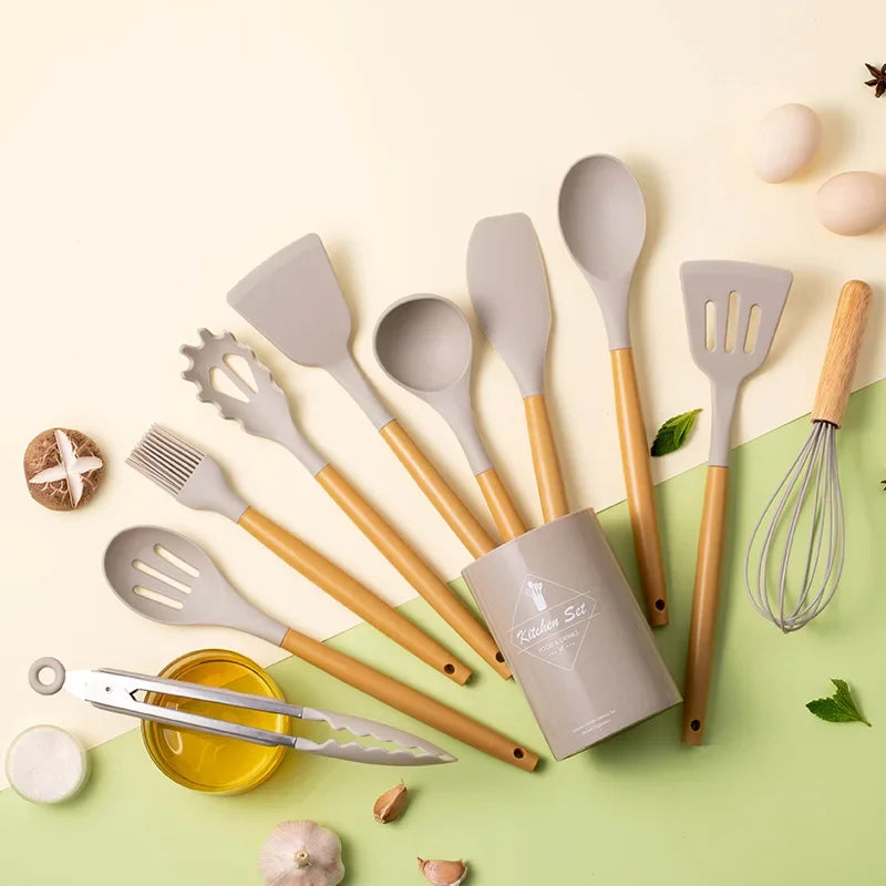 12-Piece Silicone Utensil Set