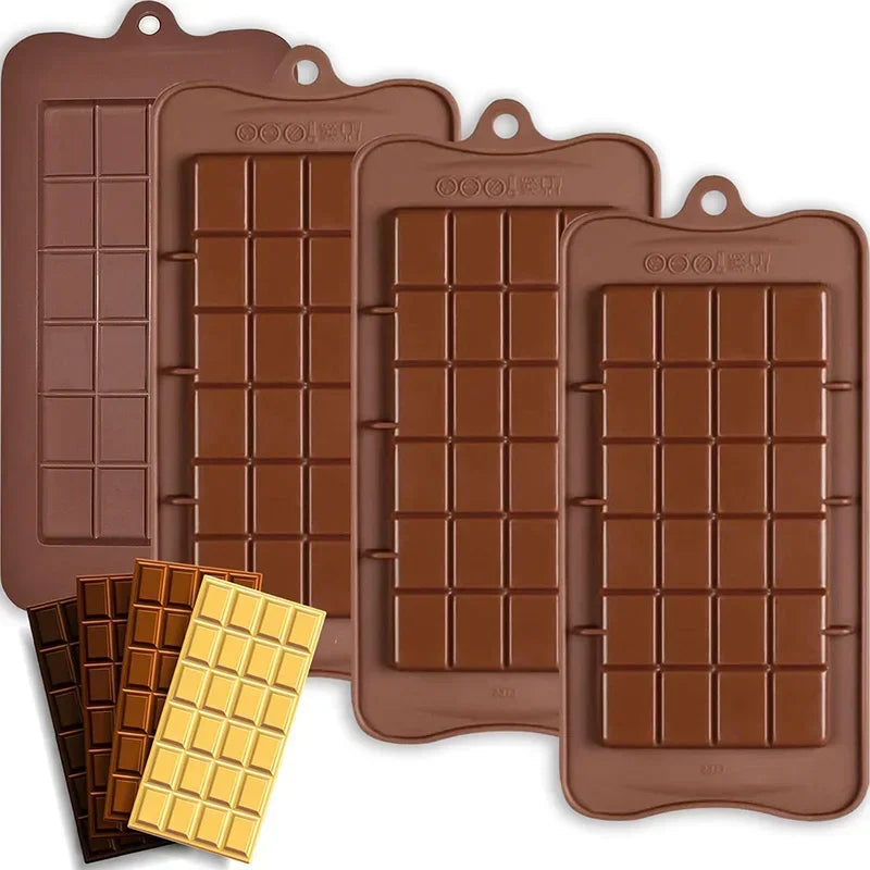 Silicone Chocolate Bar Molds