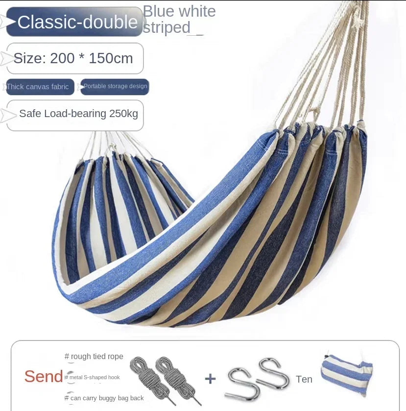 Canvas Hammock (200x80/100/150cm)