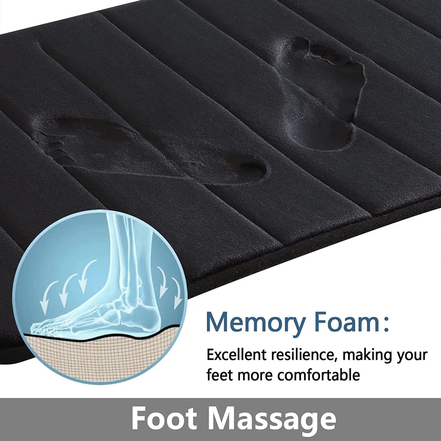 BathBliss Memory Foam Mat
