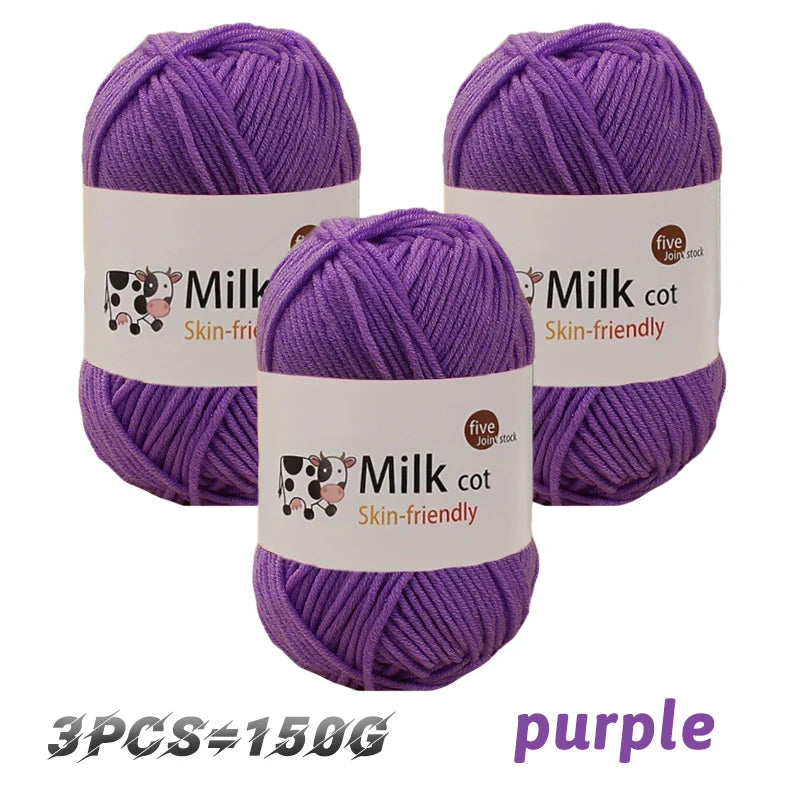 Milk Yarn Ball (150g)