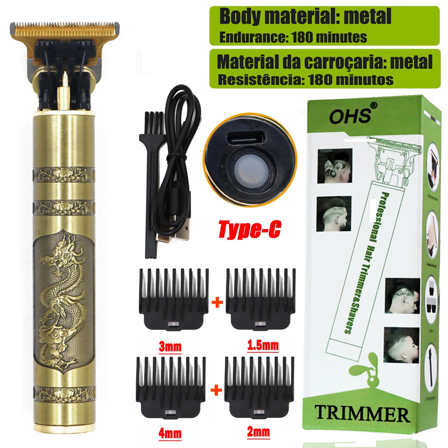 T9 Dragon: Cordless Hair Clipper
