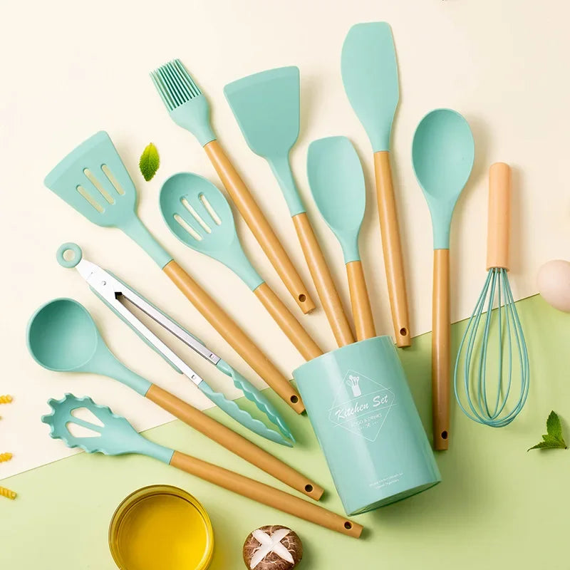 12-Piece Silicone Utensil Set