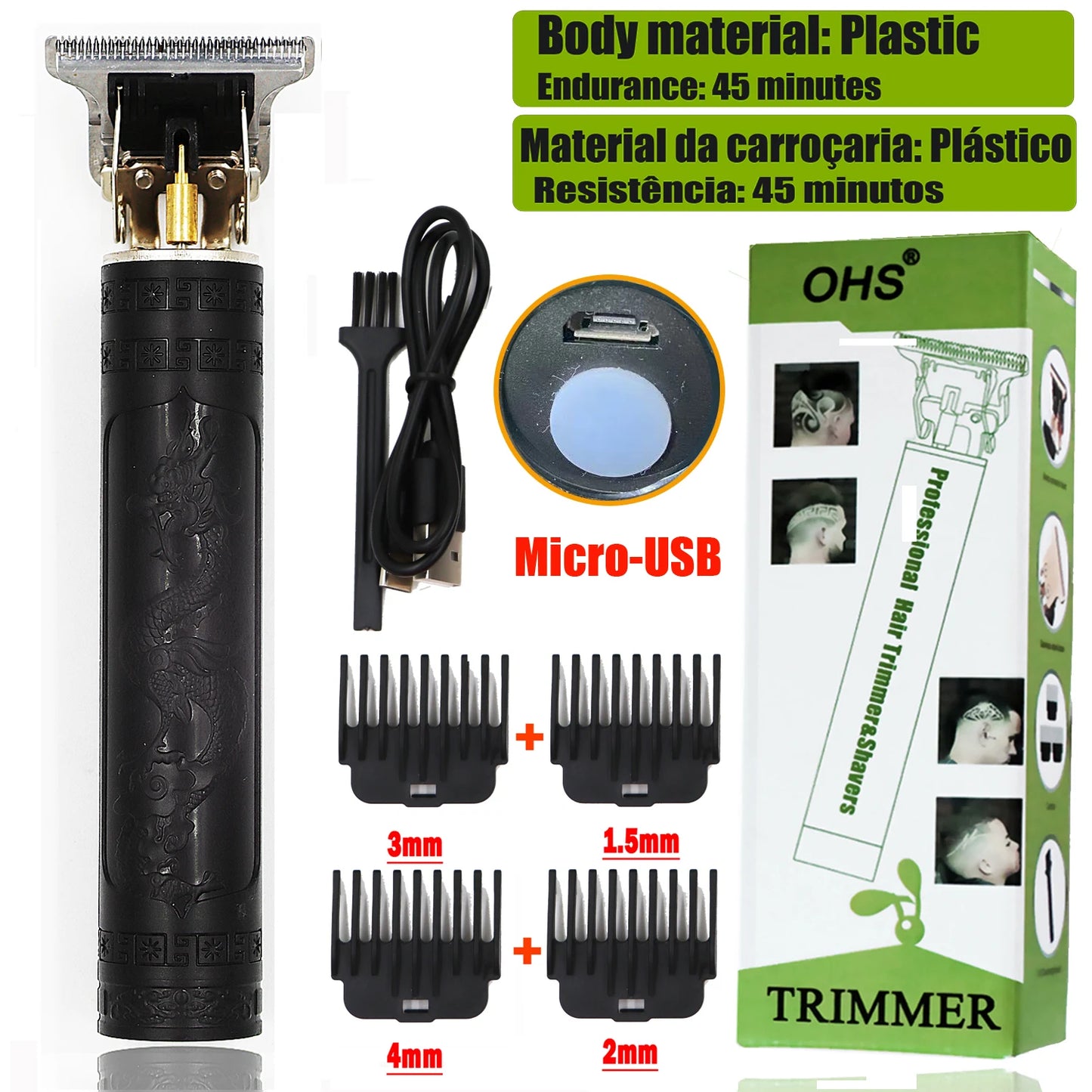 T9 Dragon: Cordless Hair Clipper