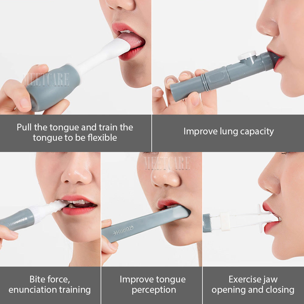 Oral Muscle Perceiving Trainer Rehabilitation Speech Therapy Tongue Function Care Perceiving Training Massager Care  tools