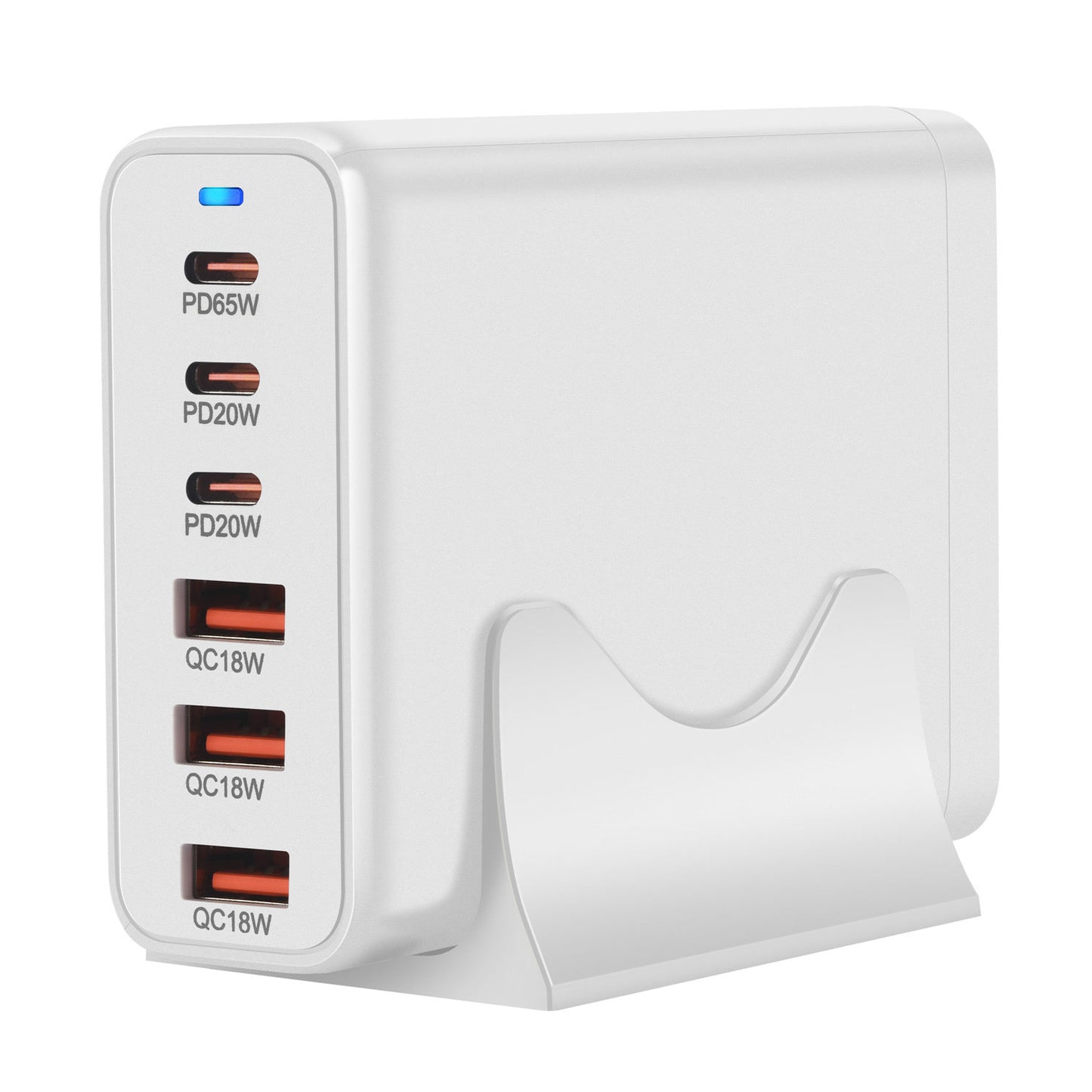 120W GAN 6-Port USB Charger