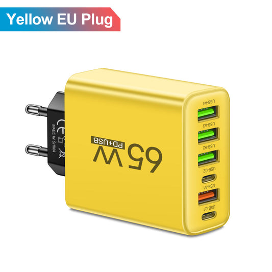 Total 65W 6-Port Charger