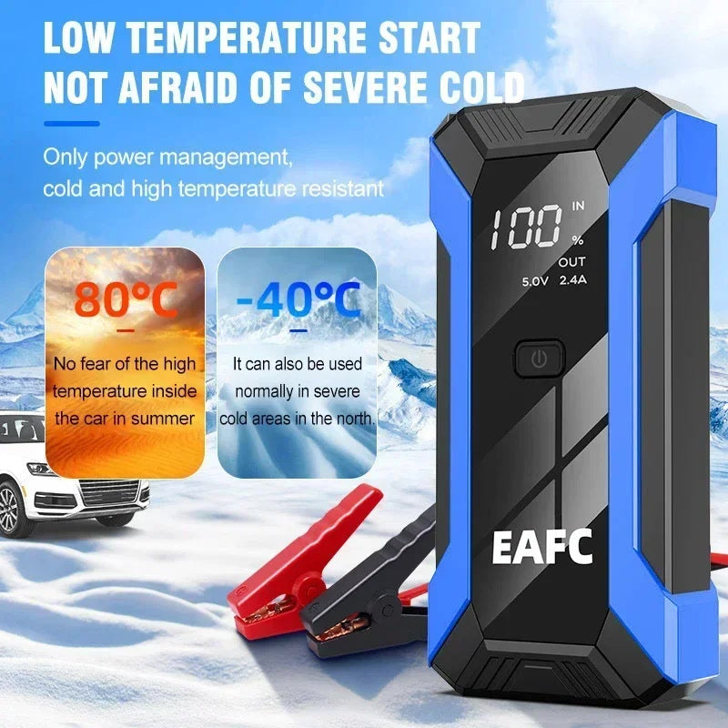 Power Bank 2000A/1200A/600A 12V Car Battery Jump Starter Portable Charger Car Booster Auto Starting Device Emergency Starter