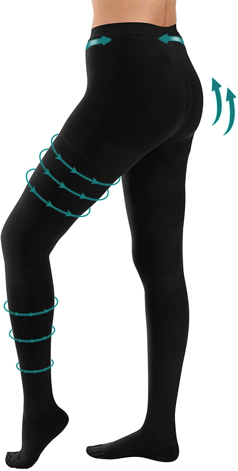 Medical 23-32mmhg High Waist Breathable Anti-Varicose Women Compression Stockings Pantyhose Compression Pantyhose Stockings