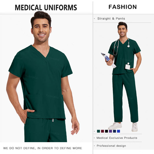 MediStyle Set: V-Neck Scrubs