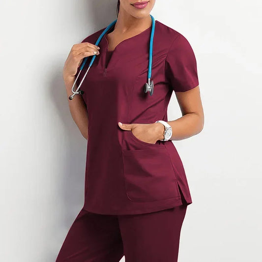 Nurse V-Neck Top