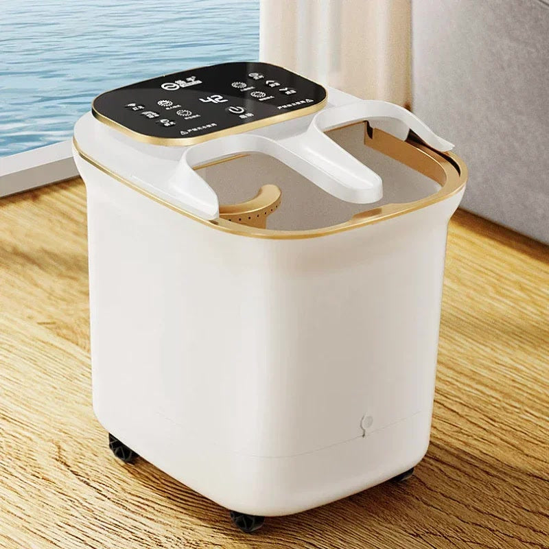 Electric Foot Bath Tub with Automatic Heating Constant Temperature Foot Soaker with Electric Massage for Home Use