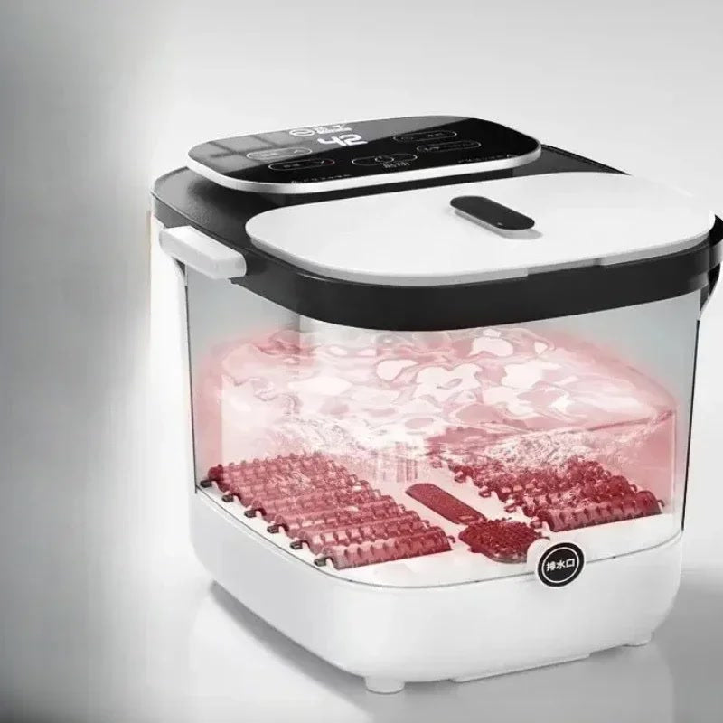 Electric Foot Bath Tub with Automatic Heating Constant Temperature Foot Soaker with Electric Massage for Home Use
