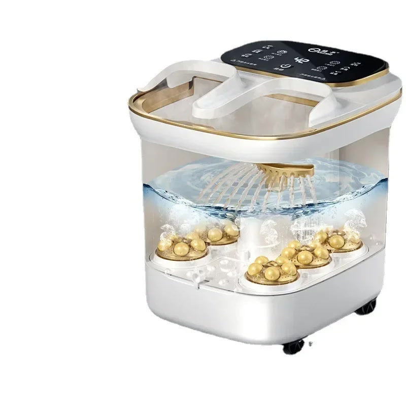 Electric Foot Bath Tub with Automatic Heating Constant Temperature Foot Soaker with Electric Massage for Home Use