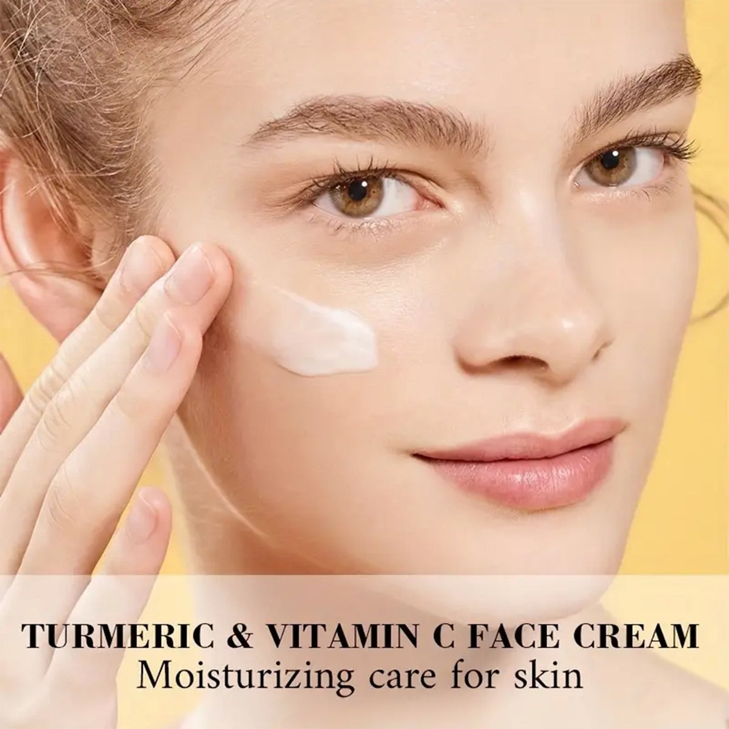 Turmeric Vitamin C Anti-Aging Cream Moisturizing Anti-Wrinkle Collagen Hyaluronic Acid Cream Skin Care Cosmetics 50g