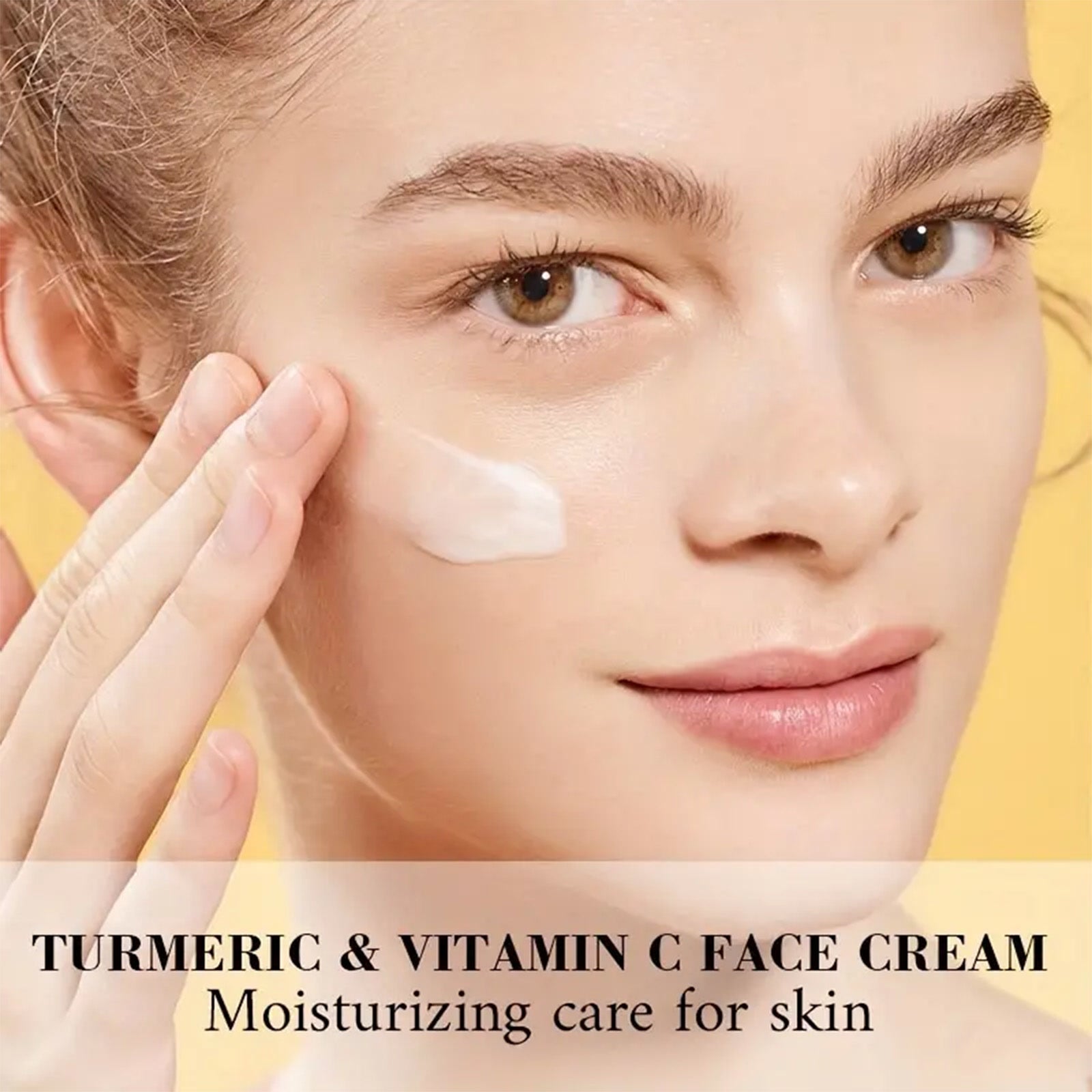 Turmeric Vitamin C Anti-Aging Cream Moisturizing Anti-Wrinkle Collagen Hyaluronic Acid Cream Skin Care Cosmetics 50g