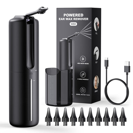 Rechargeable Ear Washer: 4 Modes