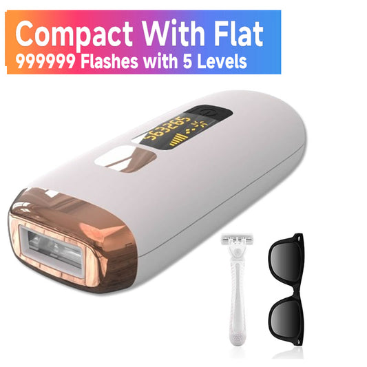 Laser Epilator: 999,999 Flashes