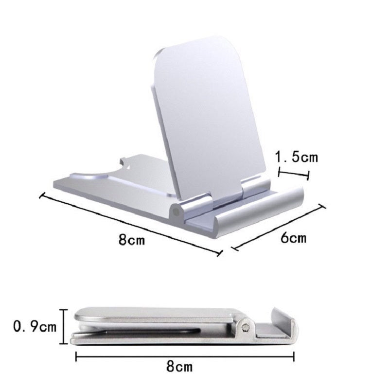 Universal Mobile Phone Holder Desktop Tablet Holder for iphone 13 pro max iPad Samsung Adjustable Foldable Cell Phone Desk Stand