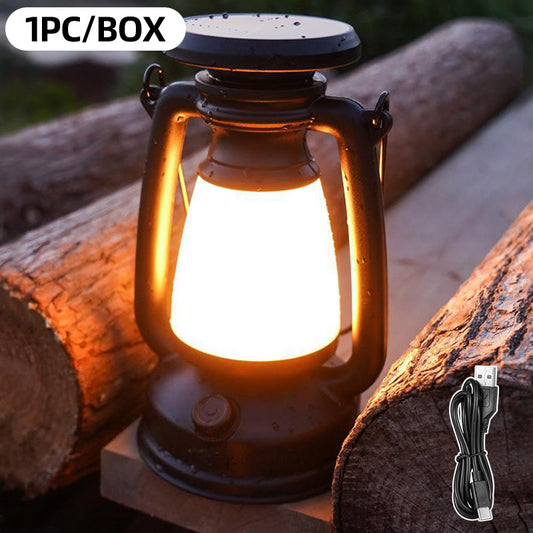 Retro Horse Lamp: LED Decor