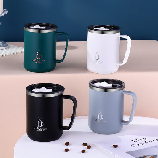 Steel Water Bottle: 500ml Coffee Mug