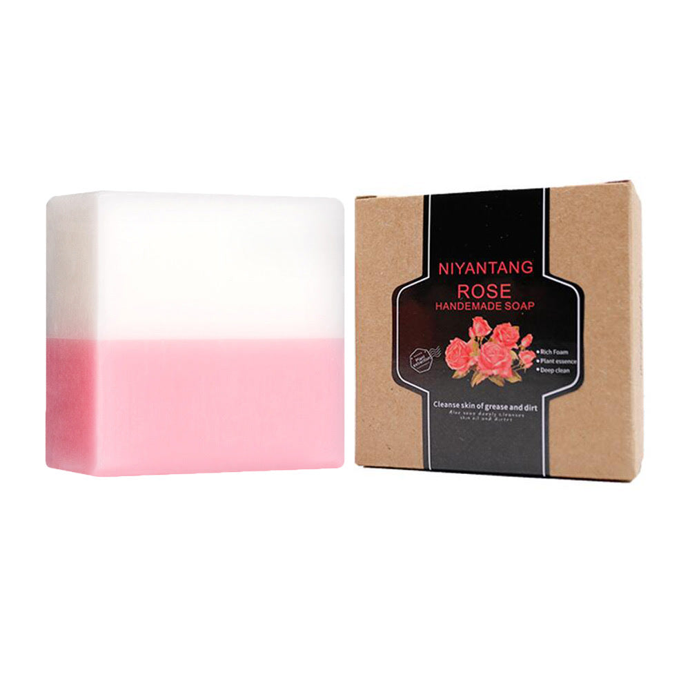 100% Natural Organic Feminine Wash Soap for Women Ph Balance Yoni Wash Deodorants Vaginal Care Soap with Foaming Net Vagina Soap