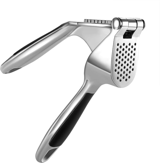 Easy-Squeeze Garlic Press (1pc, Zinc Alloy)
