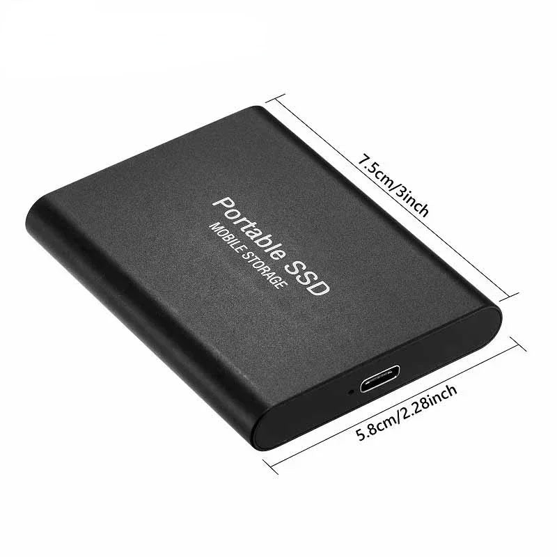 SSD 2tb external hard drive 1TB portable external SSD Mini Hard Disks High-speed Drive External Solid State Hard Drive New