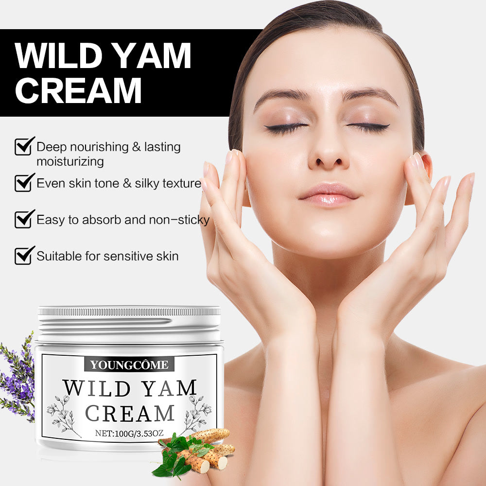 Wild Yam Cream Balance Hormonal Harmonised Hormone Yam Root Paste For Women Improve Skin Healthy Skin Care Product