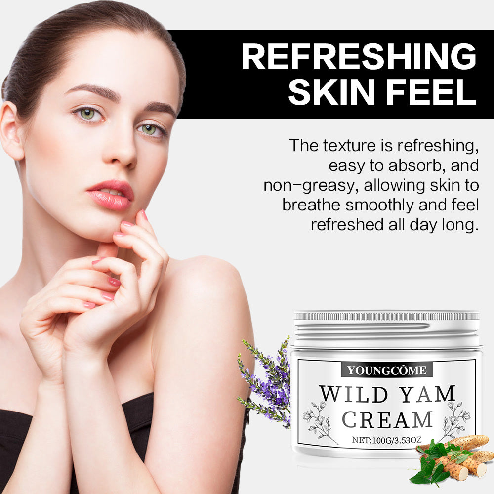 Wild Yam Cream Balance Hormonal Harmonised Hormone Yam Root Paste For Women Improve Skin Healthy Skin Care Product