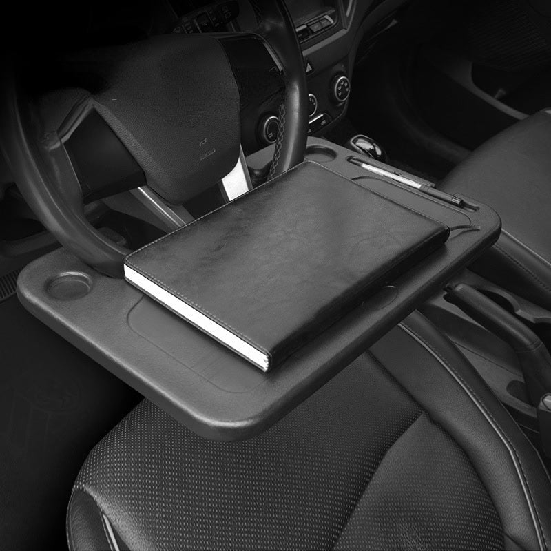 Portable Car Laptop Computer Desk Mount Stand Eat Work Car Steering Wheel Dining Table BracketDrink Food Coffee Tray Board