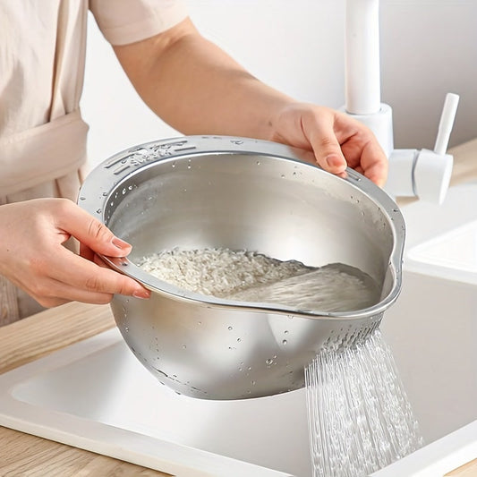 Rice/Fruit Washing Bowl