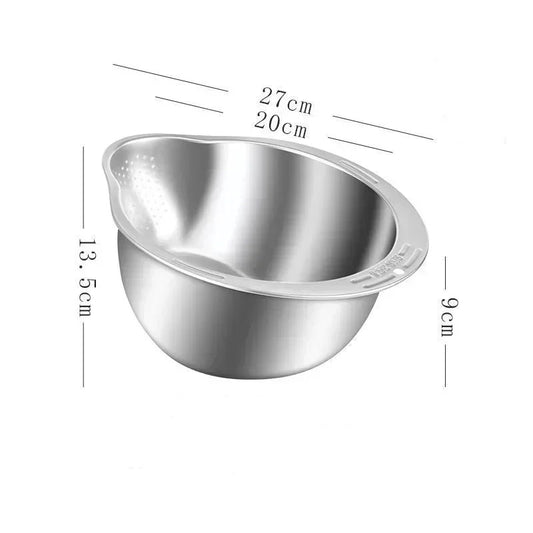RiceBowl: Stainless Steel Strainer