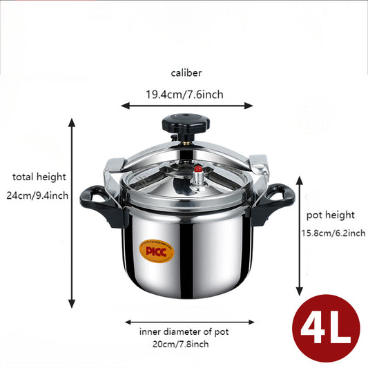 4/6/7/15/17/20/24/40/50 Liters Stainless Steel Pressure Cooker