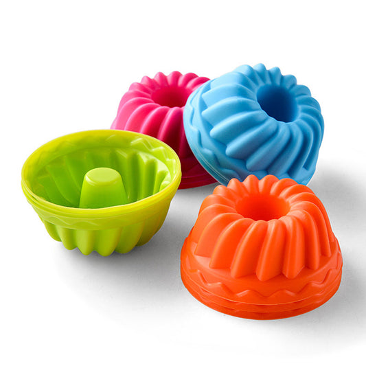 6pc Silicone Cake Molds
