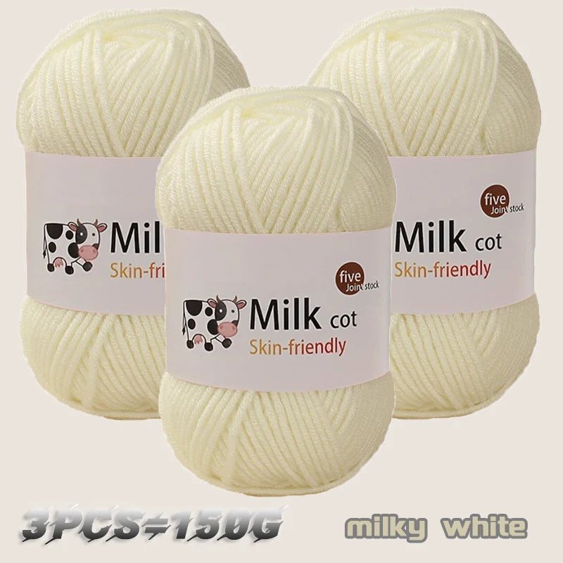 Milk Yarn Ball (150g)