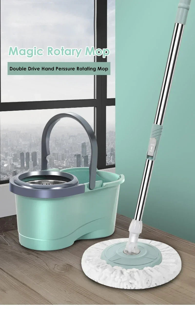 Spin Mop with Replacement Head