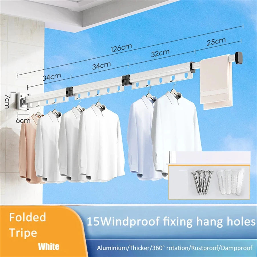 Extendable Clothesline Rack