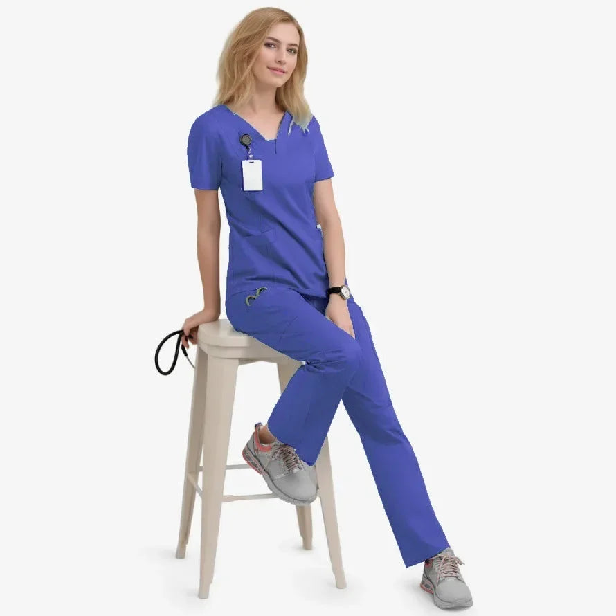 V-Neck Nurse Set (XS-XL)