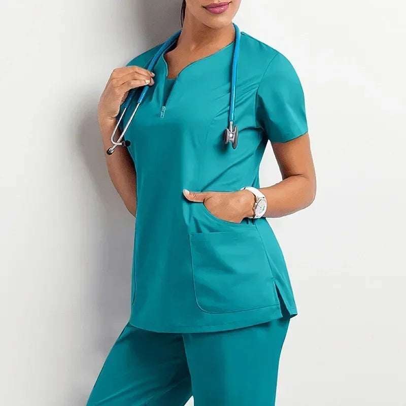Nurse V-Neck Top