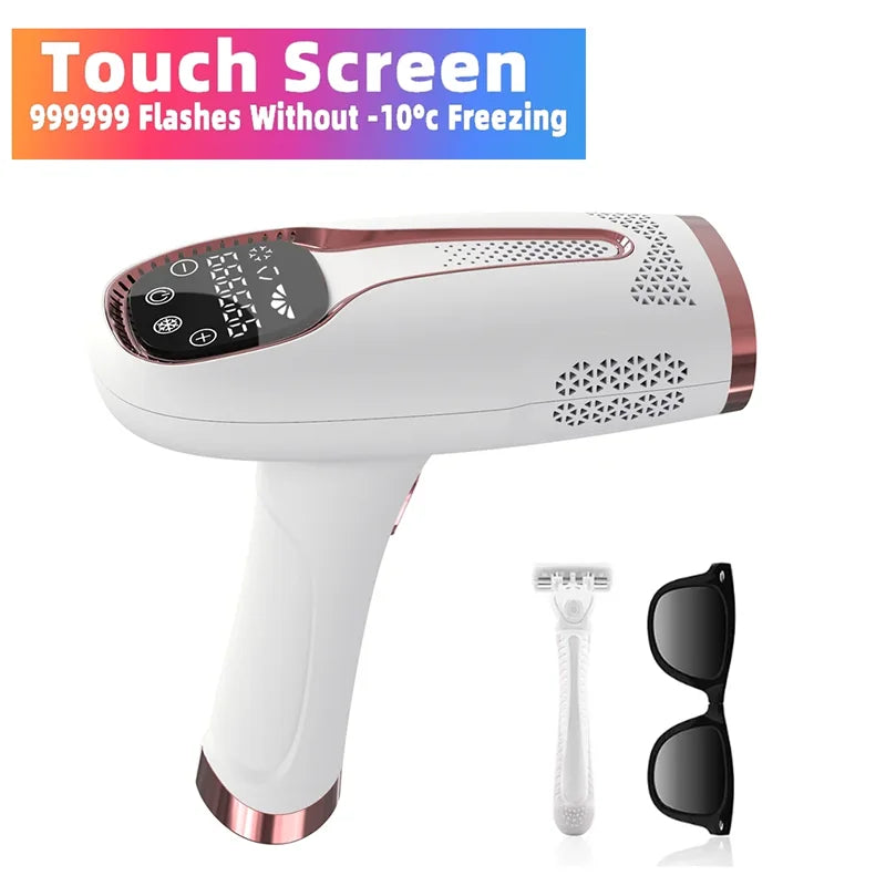 Laser Epilator: 999,999 Flashes