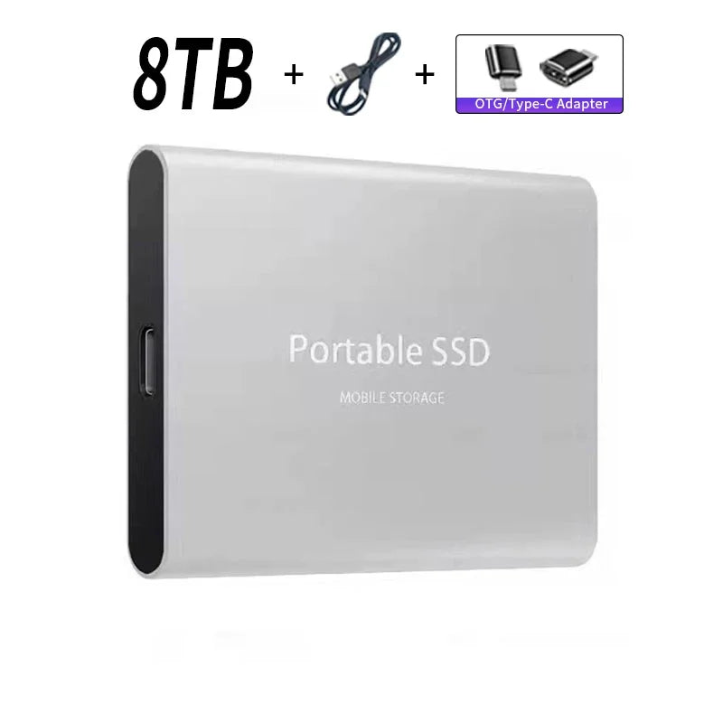 SSD: 1-2TB Portable External Drive