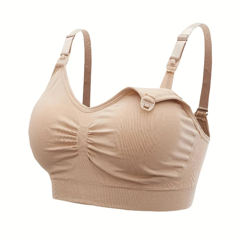MamaMoo: Wireless Maternity & Nursing Bra