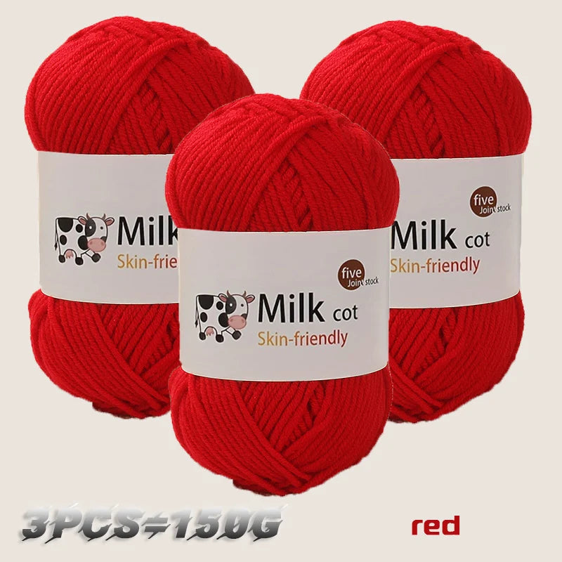 Milk Yarn Ball (150g)