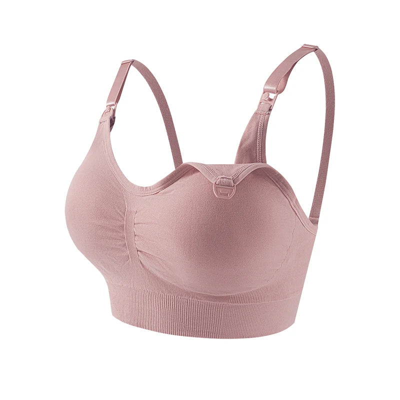 MamaMoo: Wireless Maternity & Nursing Bra